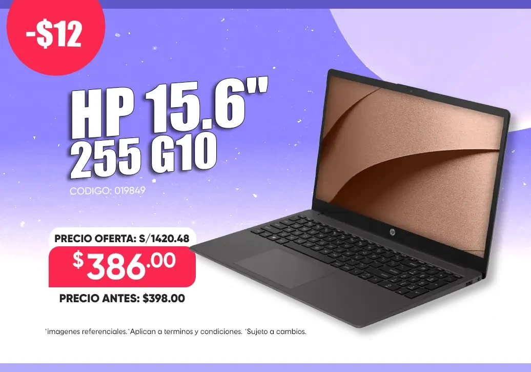 Laptop Hp Ryzen 5-7520u 255 G10