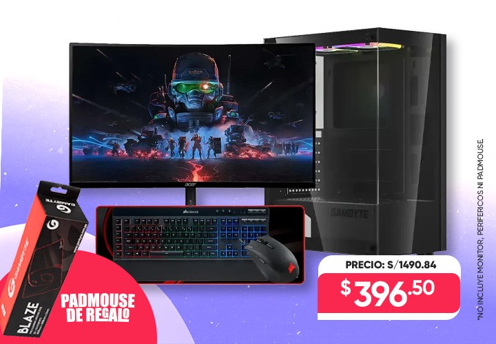 Computadora Amd Ryzen 5 5600g, A520m-a Pro, SSD M.2 1TB, RAM 16GB