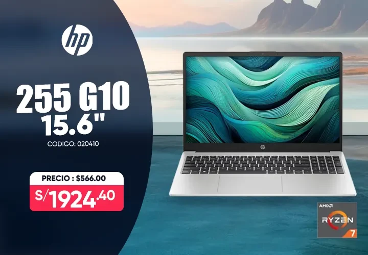 Laptop Hp Ryzen 7 7730u 255 G10