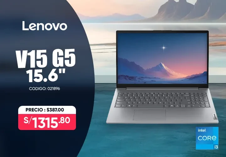 Laptop Lenovo Core I3 1315u V15 G5