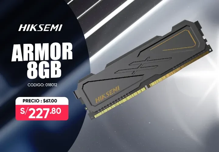 Memoria Ram Hiksemi Ddr4 8gb Armor