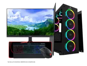 Computadora Intel I5 14400f con Tarjeta de Video Rtx 4060, SSD M.2 1TB, RAM 32GB