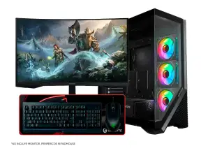 Computadora Intel Core I5 14400F Con Tarjeta de Video RTX 3060, SSD M.2 1TB, Ram 32GB