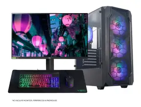 Computadora Intel Core I3 13100f Con Tarjeta de Video Rtx 3050, SSD M.2 500GB, Ram 16GB