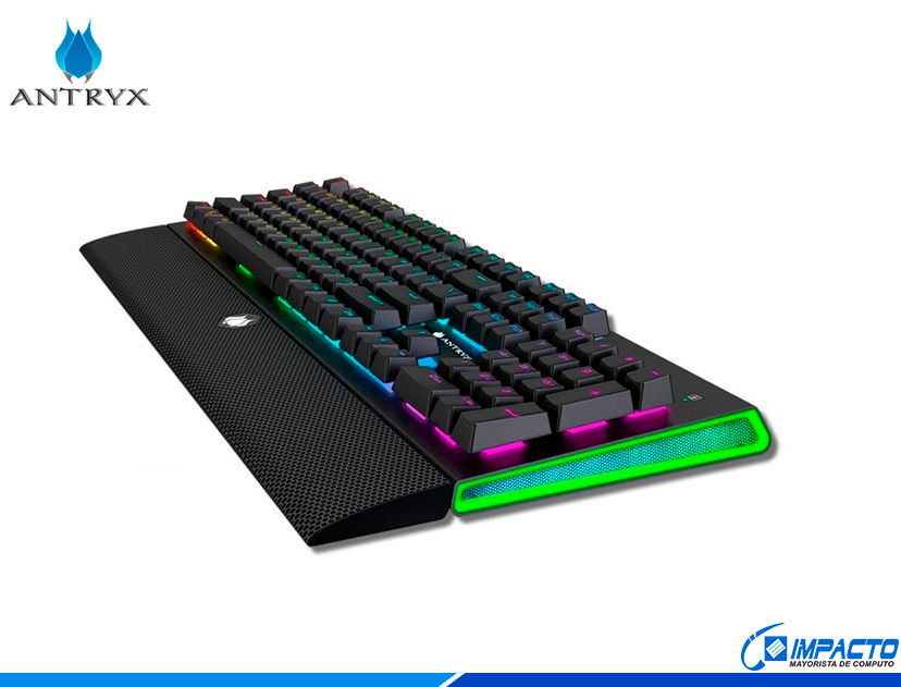 TECLADO ANTRYX XTREME ZIGRA MK ( AGK-M5000KBL-SP ) GAMING | MECANICO | SWITCH AZ
