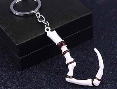 Llavero Dota Claw Silver, Color Plata, Forma De Daga (claw Silver)