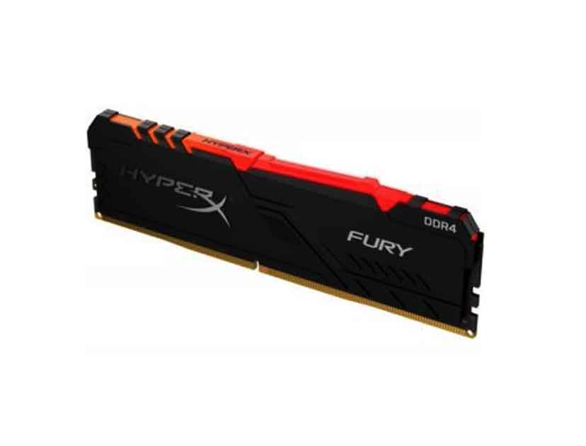 MEM. RAM HYPERX FURY DDR4 16GB/2666 ( HX426C16FB3A/16 ) LED- RGB