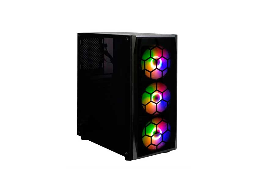 CASE AVATEC CERTIFICADO 450W | NEGRO (CCA-4901BK)