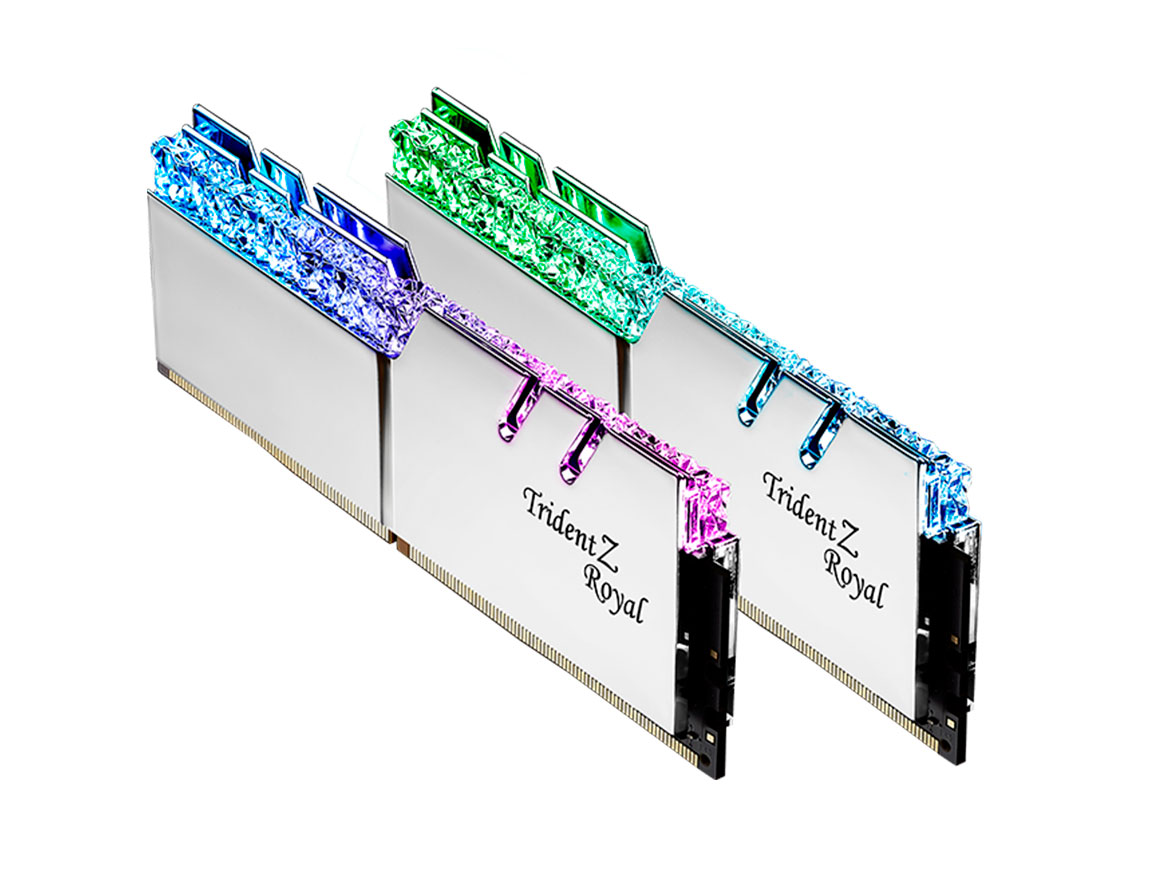 MEM. RAM G.SKILL TRIDENT Z ROYAL DDR4 16GB(2X8)/3600 ( F4-3600C16D-16GTRSC ) LED- RGB