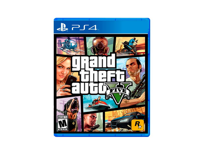 VIDEOJUEGO PLAYSTATION PS4 GRAND THEFT AUTO 5 ( 710425475290 )