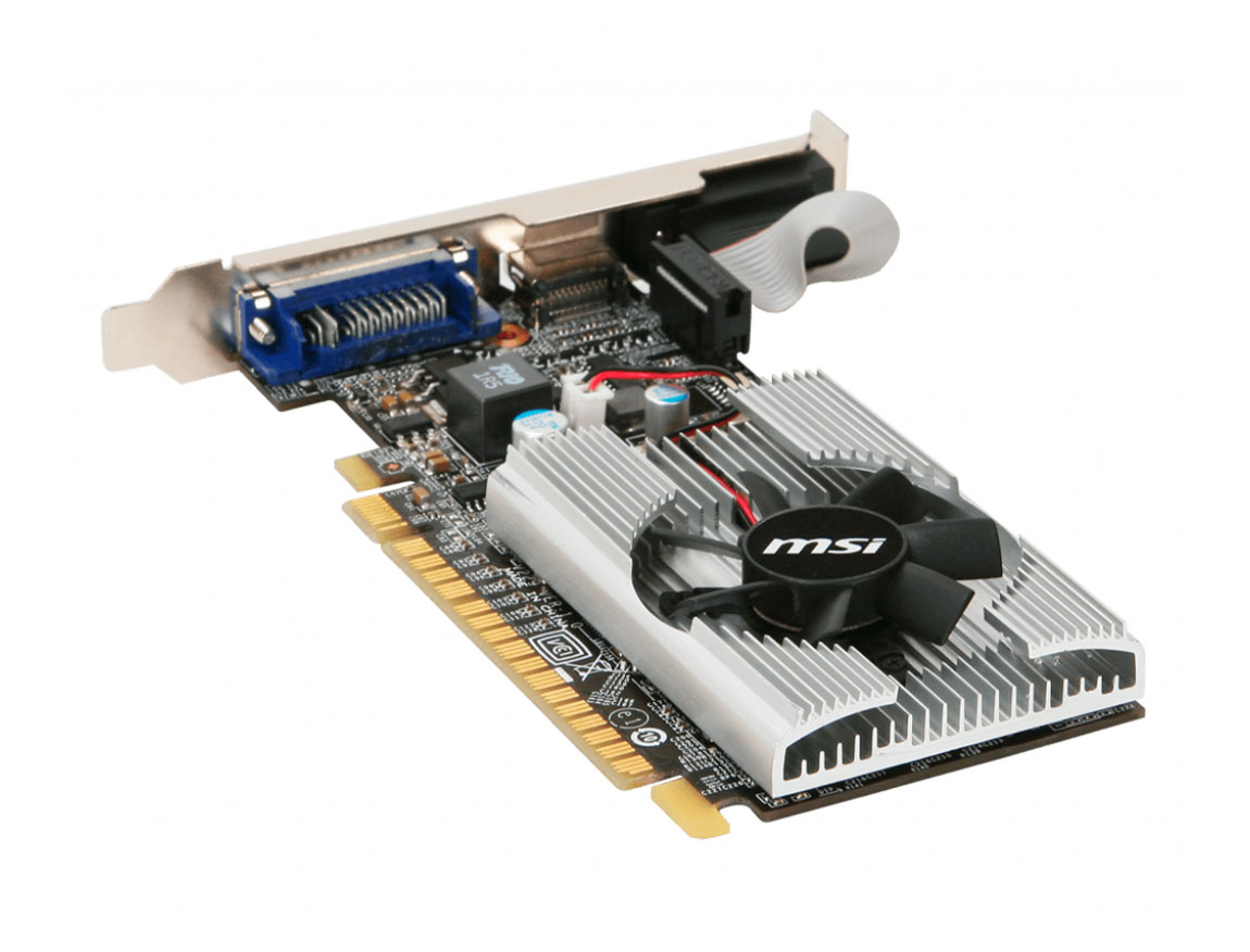 TARJETA DE VIDEO MSI GT 210 1GB DDR3 NVIDIA 64 BITS, 1 VENTILADOR (912-V809-3634)