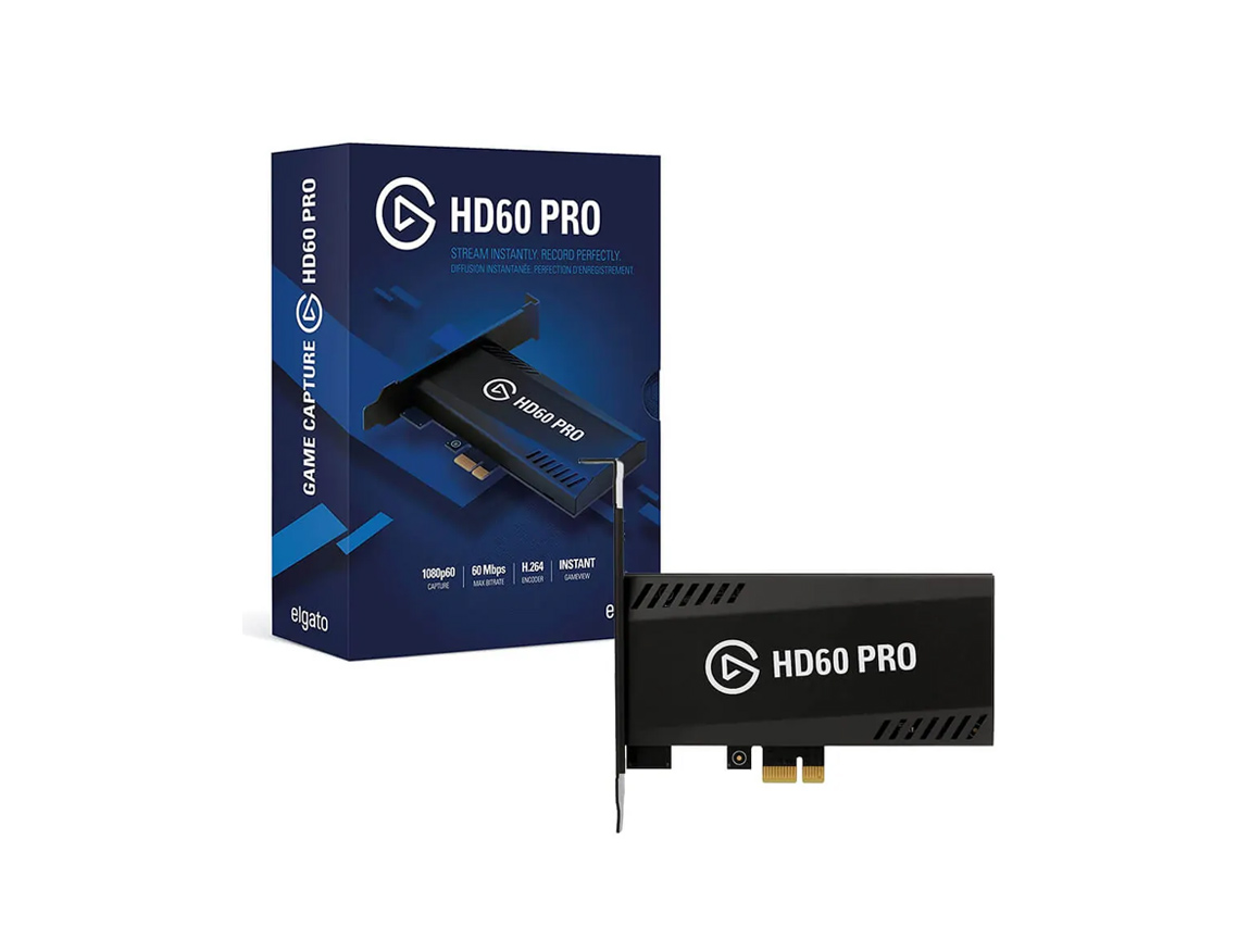 Capturadora Elgato HD60 PRO PCIE/HDMI