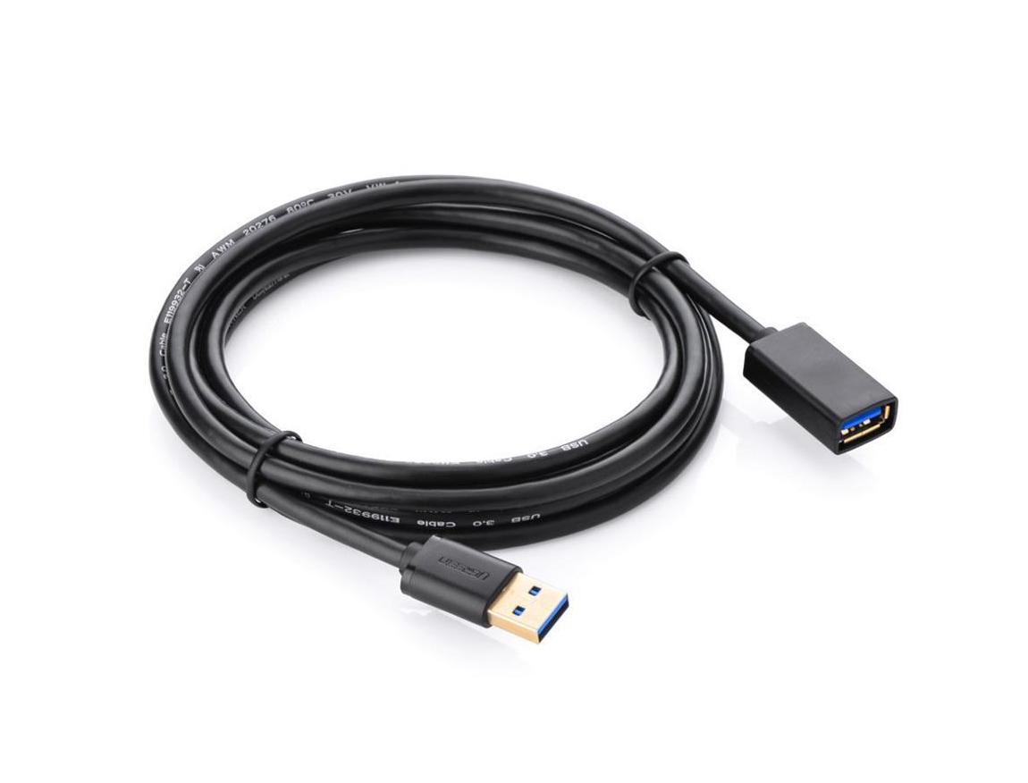 Adaptador USB 3.0 macho a USB-C hembra Negro