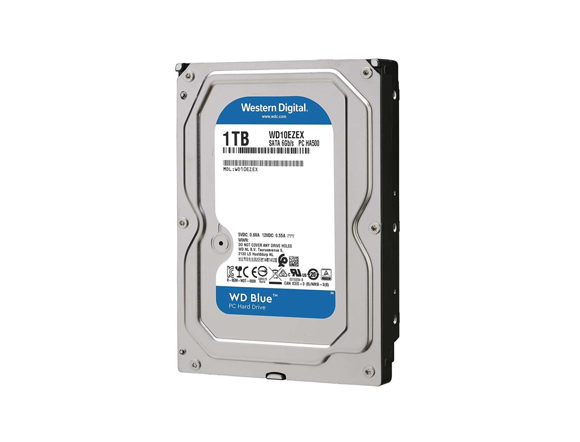 DISCO WESTER DIGITAL 1TB AZUL, CACHE DE VELOCIDAD DE ROTACION 7200 RPM, FORMATO DE