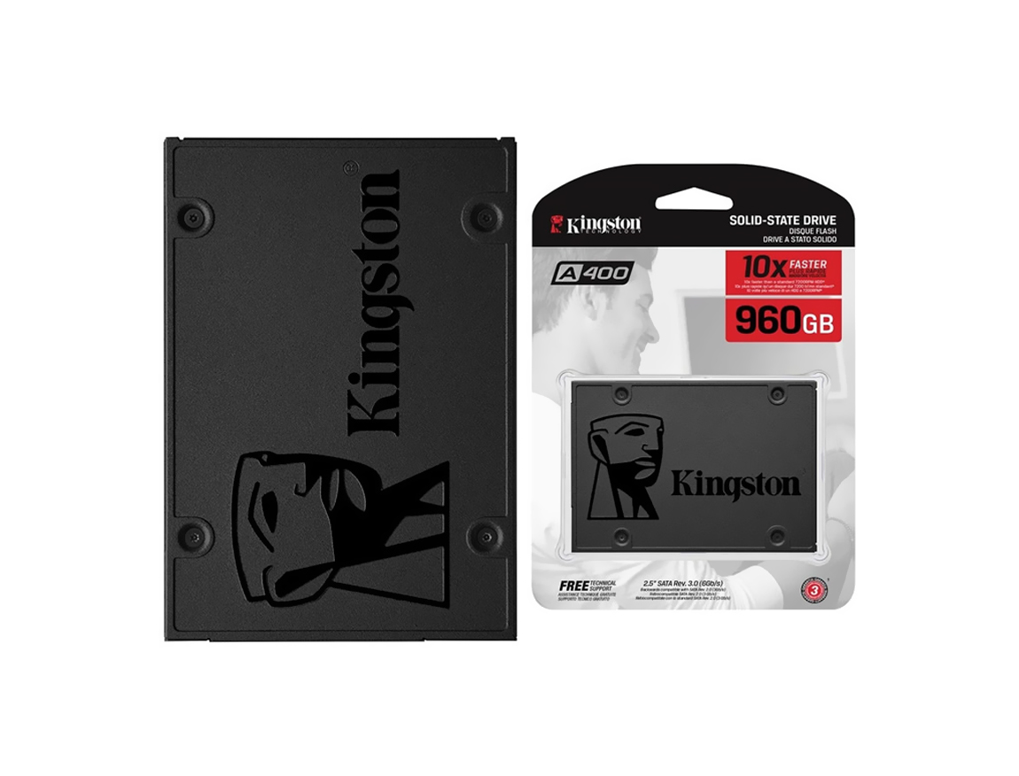 DISCO SOLIDO SSD SATA 2.5 KINGSTON 960GB BLISTER, UNIDAD DE COMPATIBLE LAPTOP Y PC