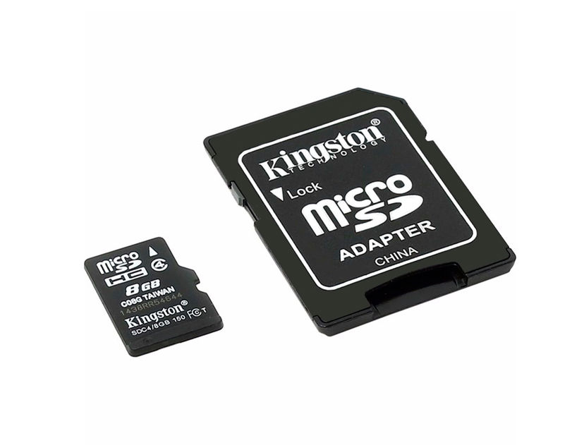 Menstruación alondra Decimal MEMORIA MICRO SD KINGSTON 8GB C/ CARD ADAPTADOR, TARJETA SD, PARA PC DE ESCRITORIO, LAPTOP, DISPOSITIVOS Menstruación alondra Decimal MEMORIA MICRO SD KINGSTON 8GB C/ CARD ADAPTADOR, TARJETA SD, PARA PC DE ESCRITORIO, LAPTOP, DISPOSITIVOS