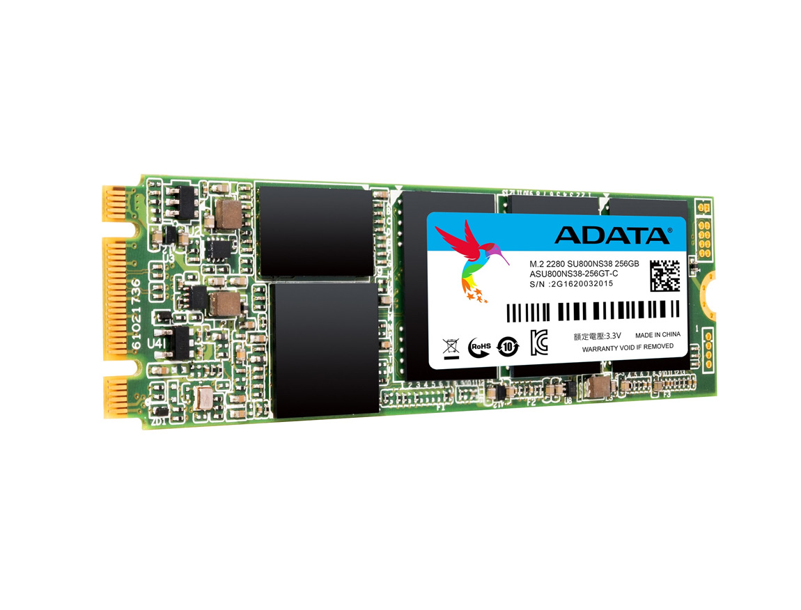SSD  M.2 SOLIDO ADATA SU800 256GB ( ASU800NS38-256GT-C ) 80MM