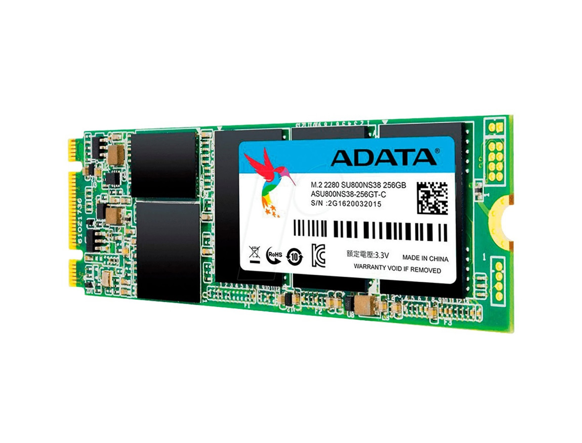 SSD  M.2 SOLIDO ADATA SU800 256GB ( ASU800NS38-256GT-C ) 80MM
