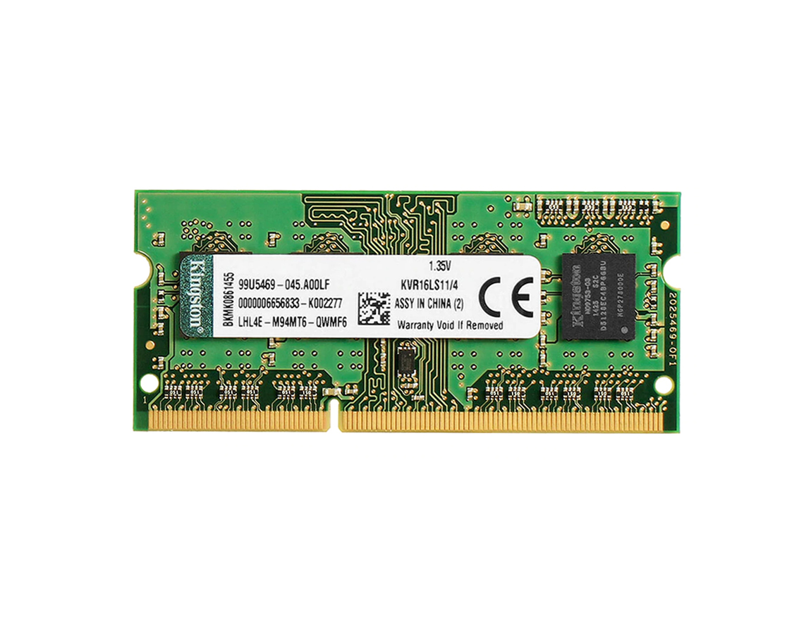 MEM. SODIMM KINGSTON DDR3 4GB/1600 ( KVR16LS11/4 )