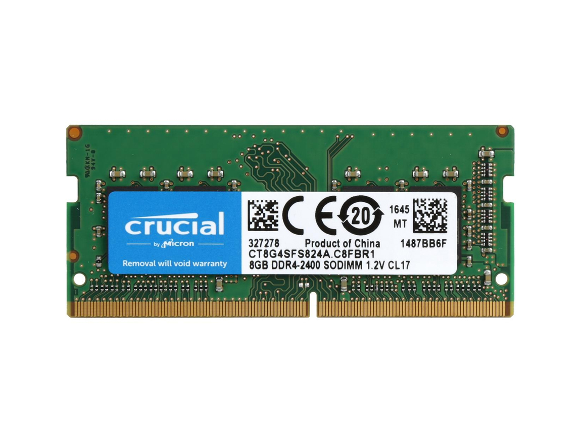 MEM. SODIMM CRUCIAL DDR4 8GB/2400 ( CT8G4SFS824A )