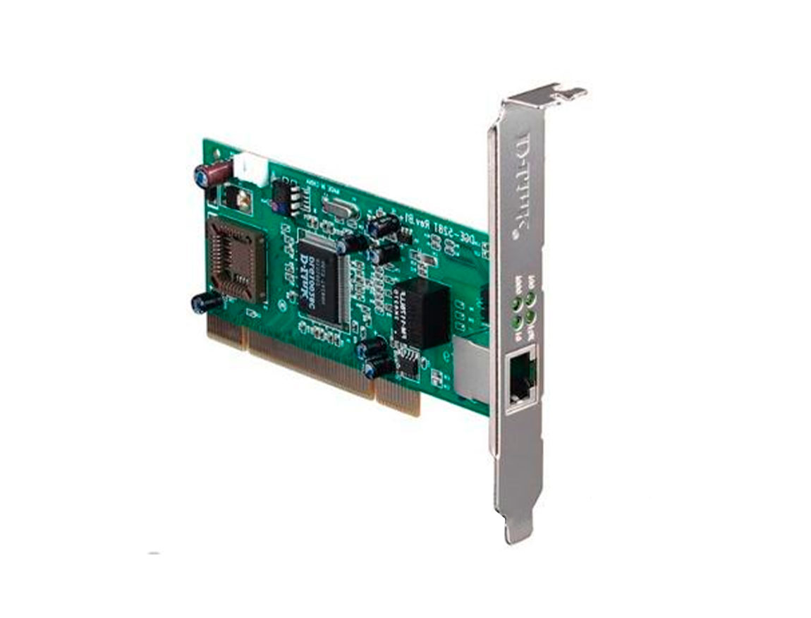 Adaptador De Red Pci D Link 101001000 Mbps Dge 528t