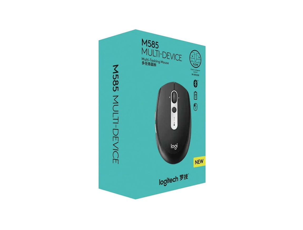 MOUSE INALAMBRICO LOGITECH M585 MULTIDEVICE ( 910005012 ) NEGRO