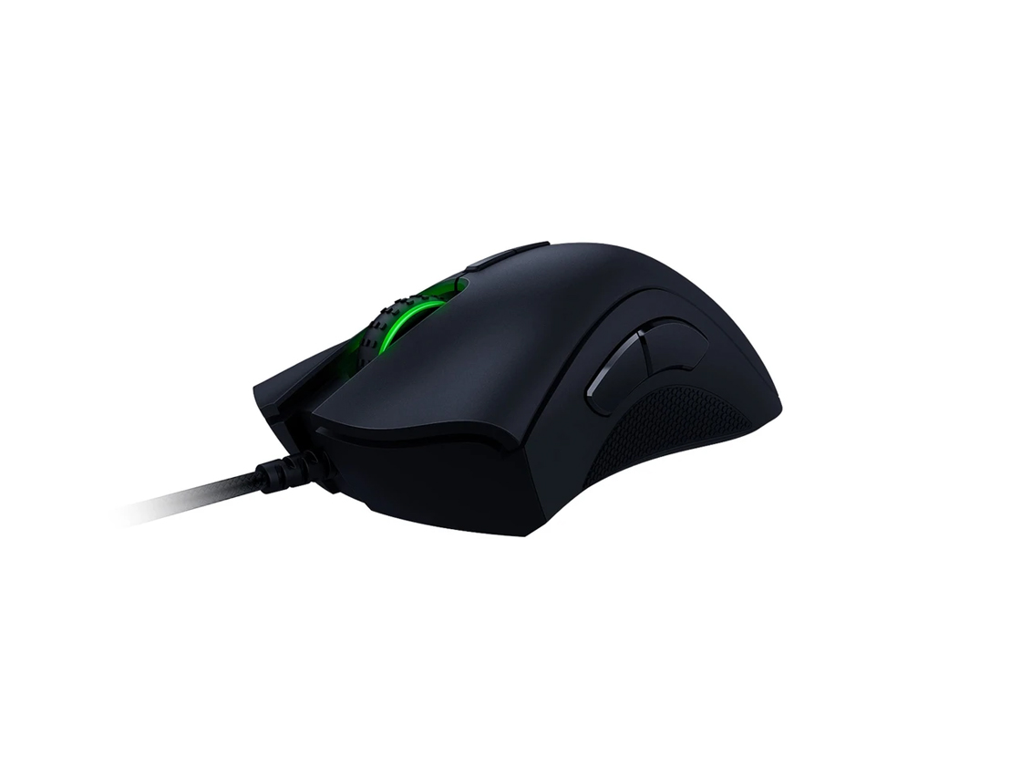 MOUSE RAZER DEATHADDER ELITE CHROMA GAMING, SENSOR HASTA 16.000 DPI, ILUMINACION RGB, CON 7 BOTONES PROGRAMABLES, CONEXION USB, COLOR NEGRO LED - RGB