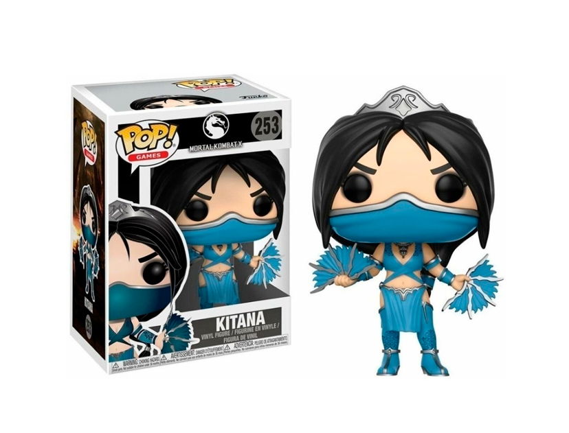 MUÑECO ANIME FUNKO POP MORTAL KOMBAT X KITANA ( 253 )