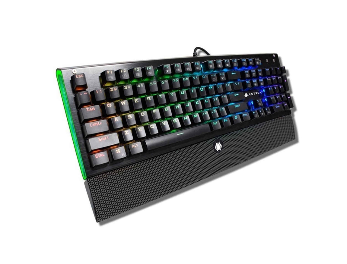 TECLADO ANTRYX XTREME ZIGRA MK ( AGK-M5000KBL-SP ) GAMING | MECANICO | SWITCH AZ