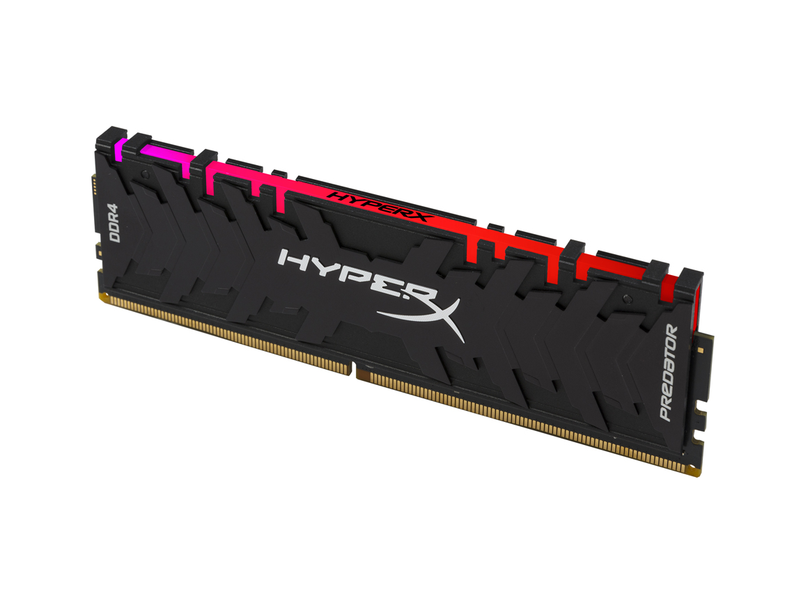 MEM. RAM HYPERX PREDATOR DDR4 8GB/3200 ( HX432C16PB3A/8 ) NEGRO | LED- RGB