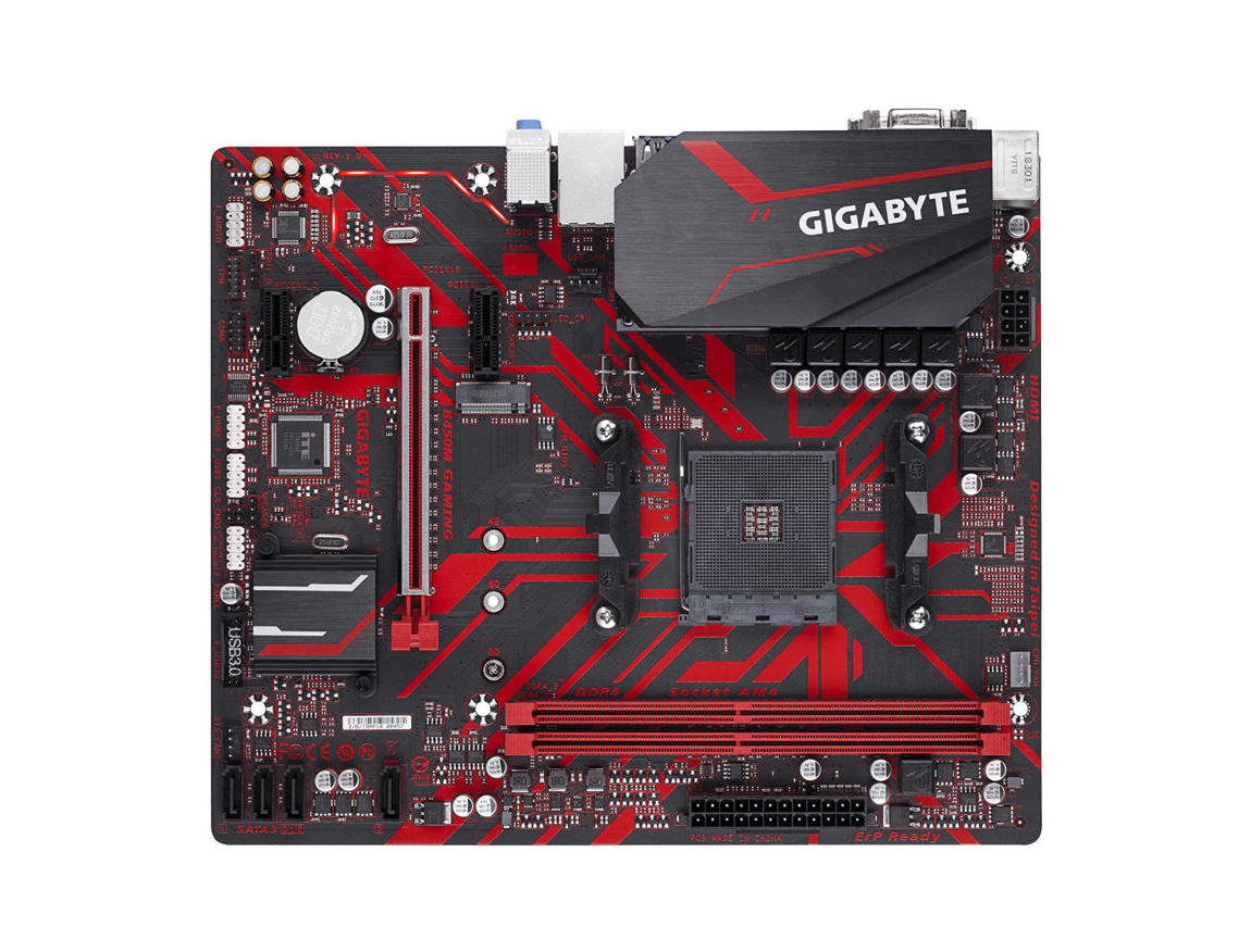 MB GIGABYTE B450M GAMING ( B450M GAMING ) AM4