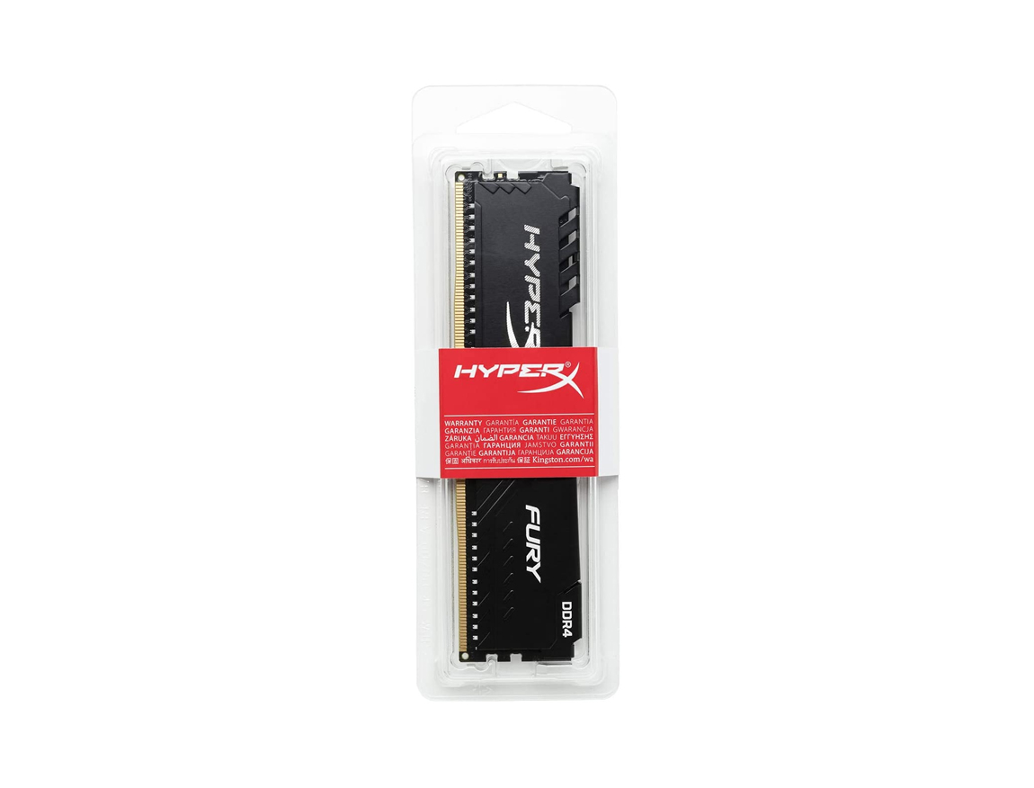 MEM. RAM HYPERX FURY DDR4 16GB/3600 ( HX436C18FB4/16 ) NEGRO