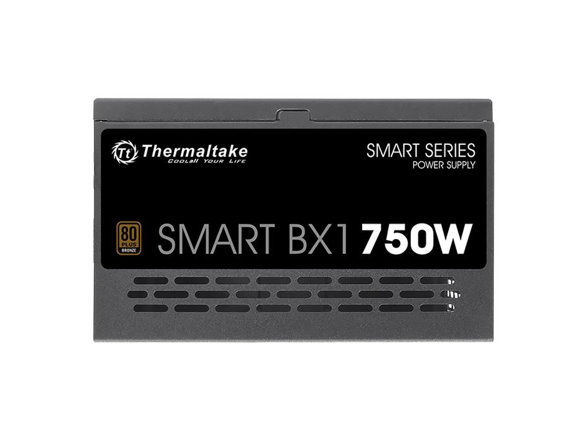 FUENTE DE PODER THERMALTAKE 750W ATX, BRONZE 80 PLUS BX1, NO MODULAR, COLOR  NEGRO (PS-SPD-0750NNFABU-1)