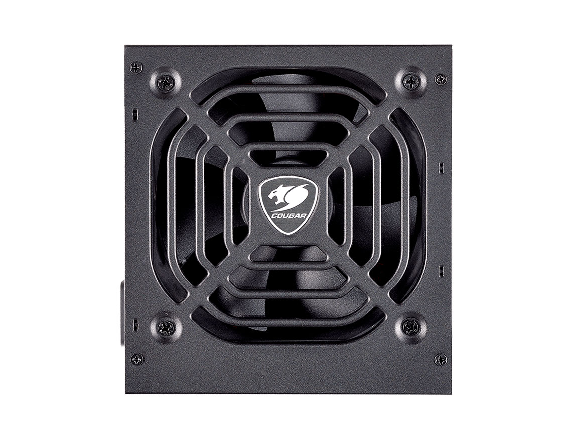 FUENTE DE PODER COUGAR 600W ATX, 80 PLUS, WHITE, NO MODULAR, COLOR NEGRO (CGR-BC-600)