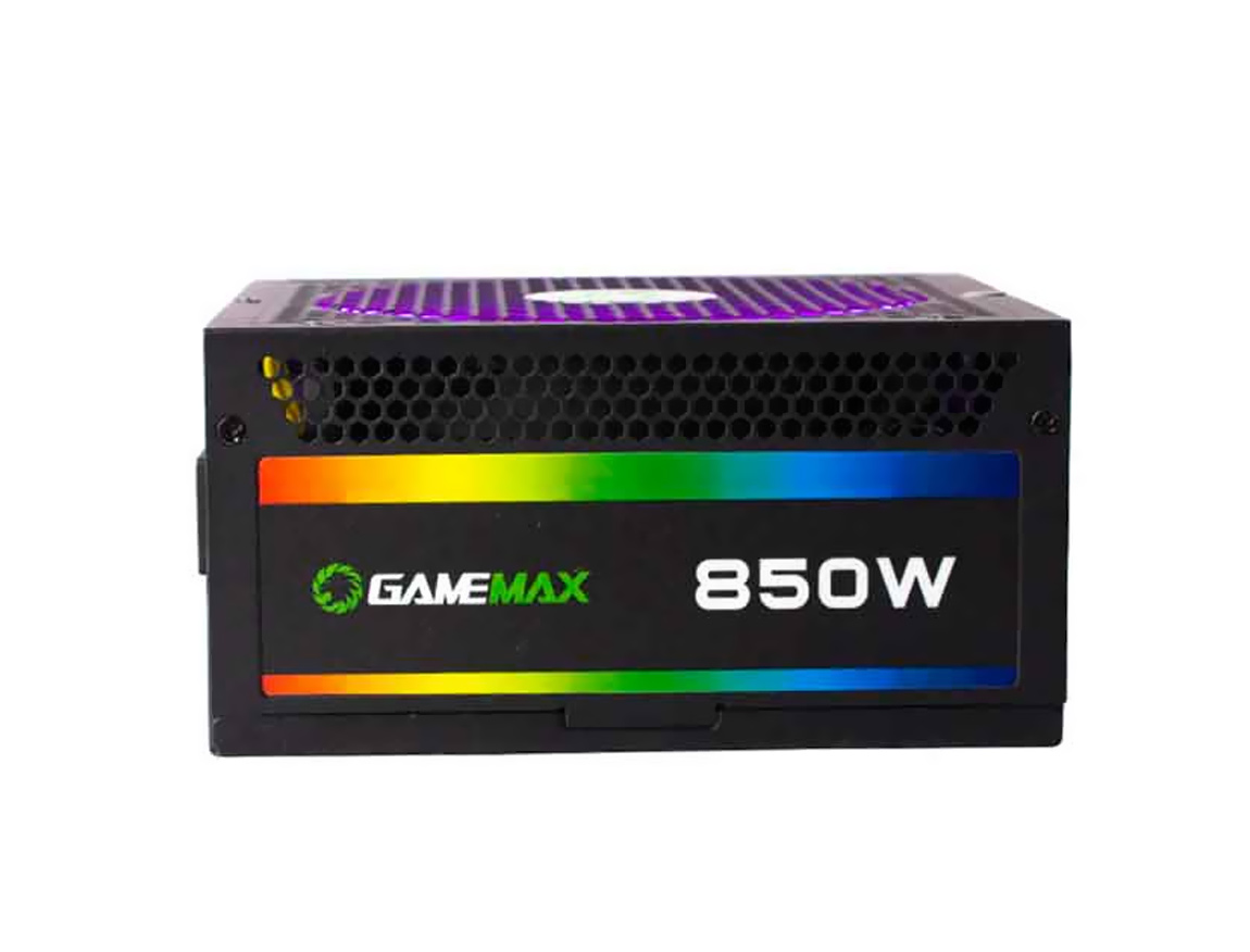 FUENTE GAMEMAX 850W (GP-850) GP850 ATX 80 BRONZE NO MODULAR NEGRO