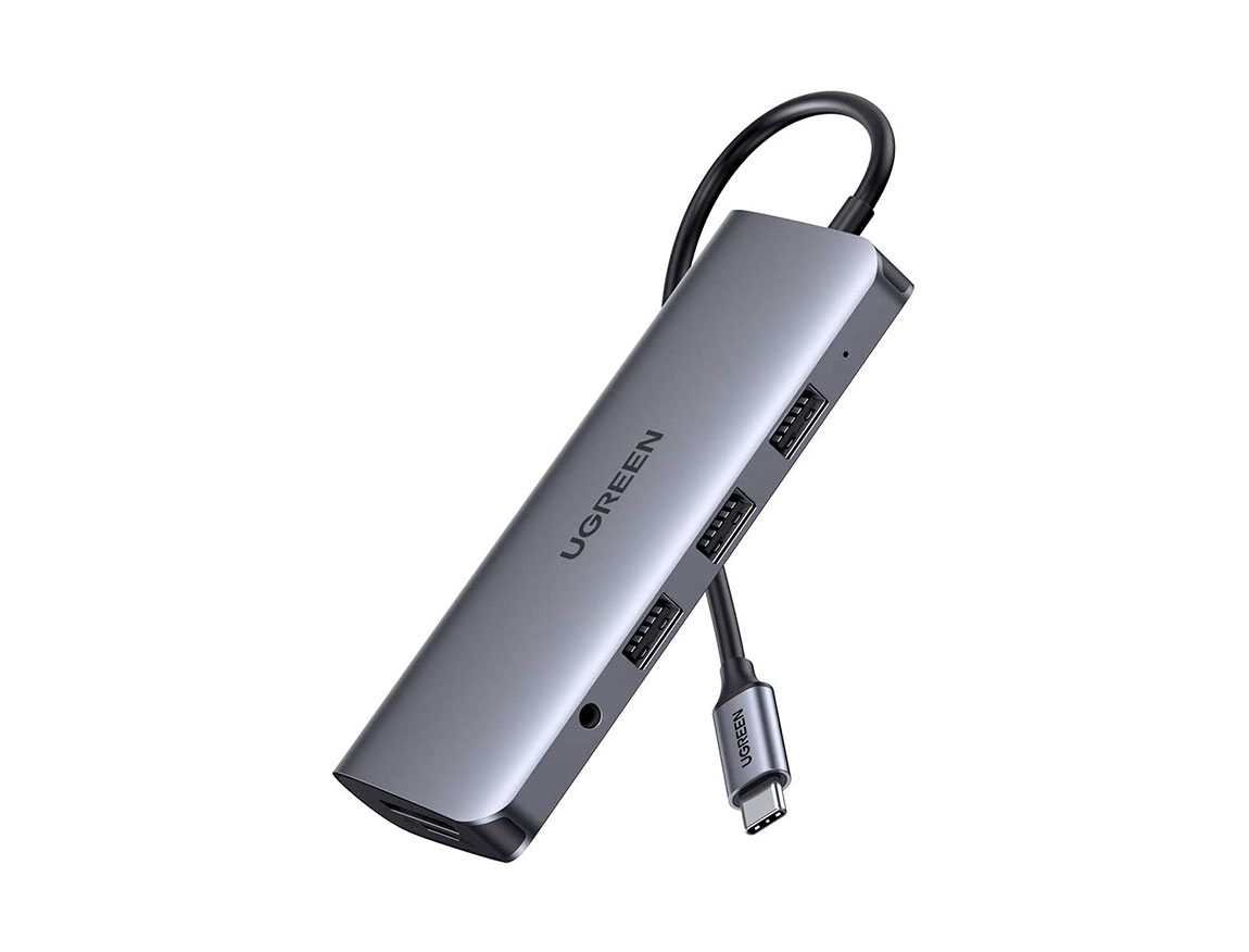 HUB USB-C 10 EN 1 UGREEN ( 80133 ) HDMI | VGA | AUDIO 3.5 | RJ45 | 3 USB | SD |