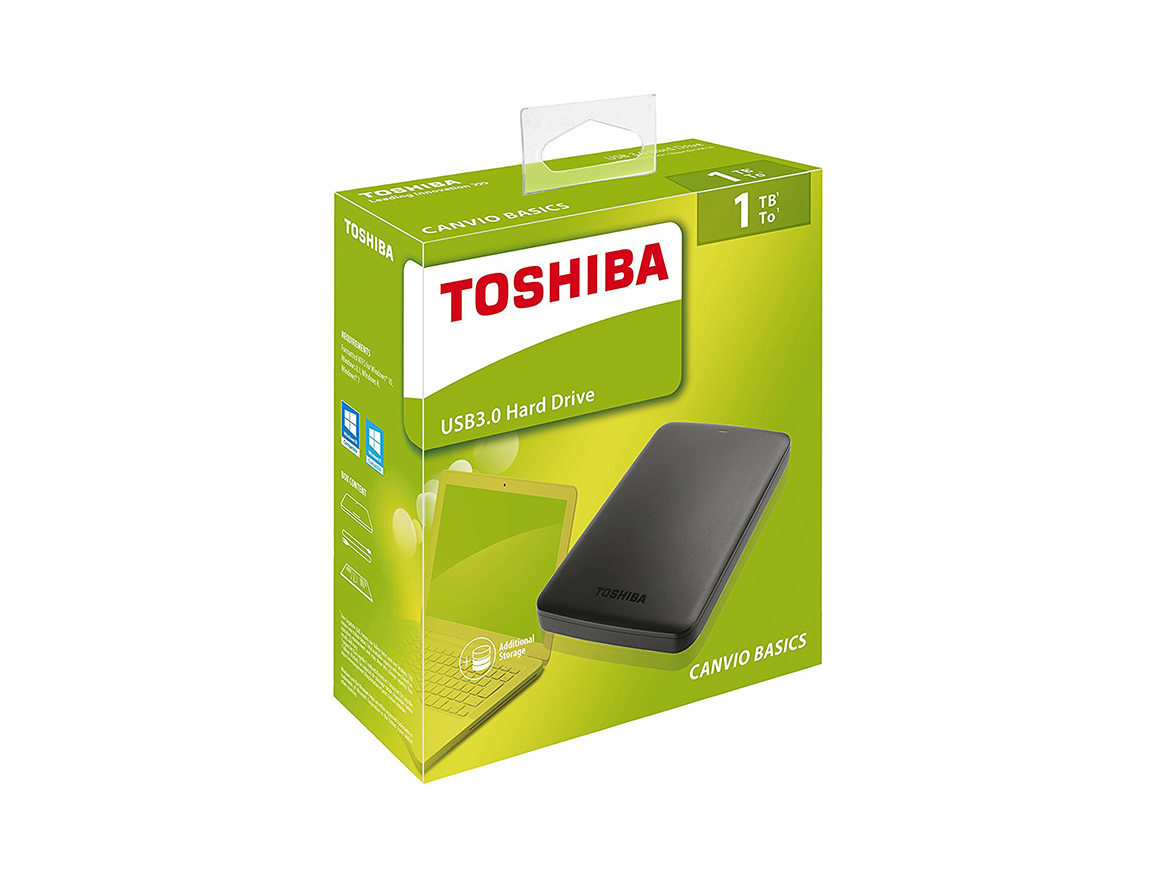 HDD  EXTERNO TOSHIBA 1TB ( HDTB310XK3AA ) CANVIO