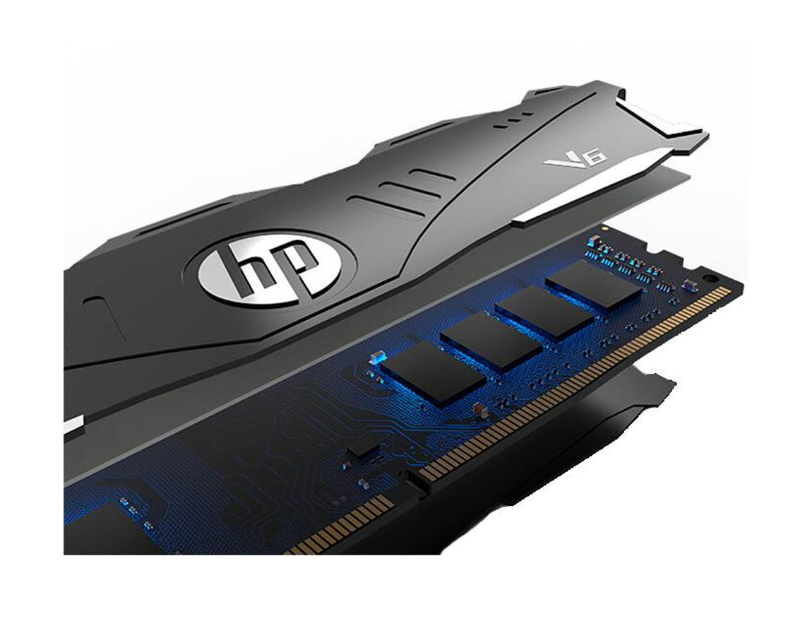 MEM. RAM HP V6 DDR4 16GB/3200 ( 7EH68AA#ABM ) NEGRO