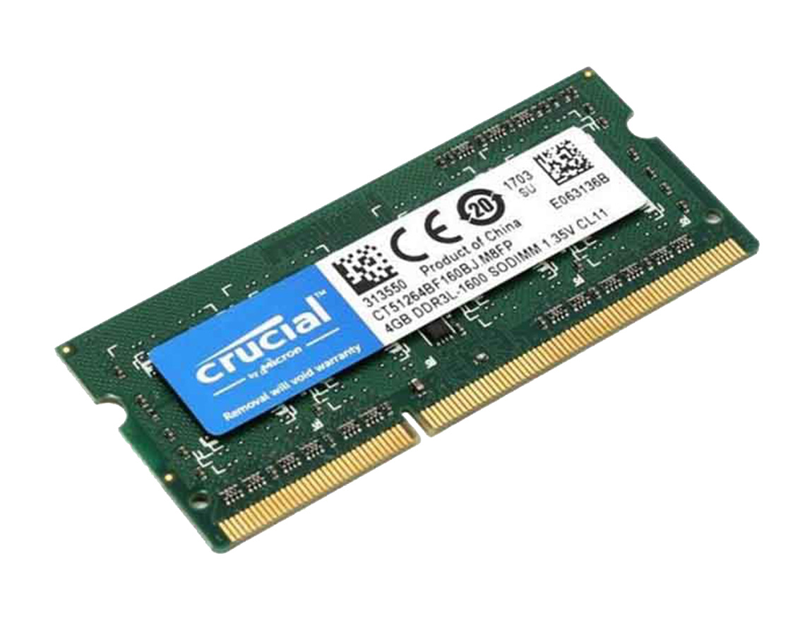 MEM. SODIMM CRUCIAL DDR3 4GB/1600 ( CT51264BF160BJ )