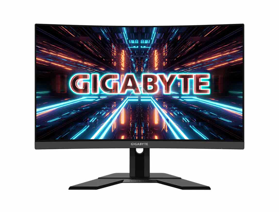 MONITOR GIGABYTE 27" ( G27QC-A-SA ) GAMING | CURVO | 2 HDMI - DP | 1MS | 165HZ