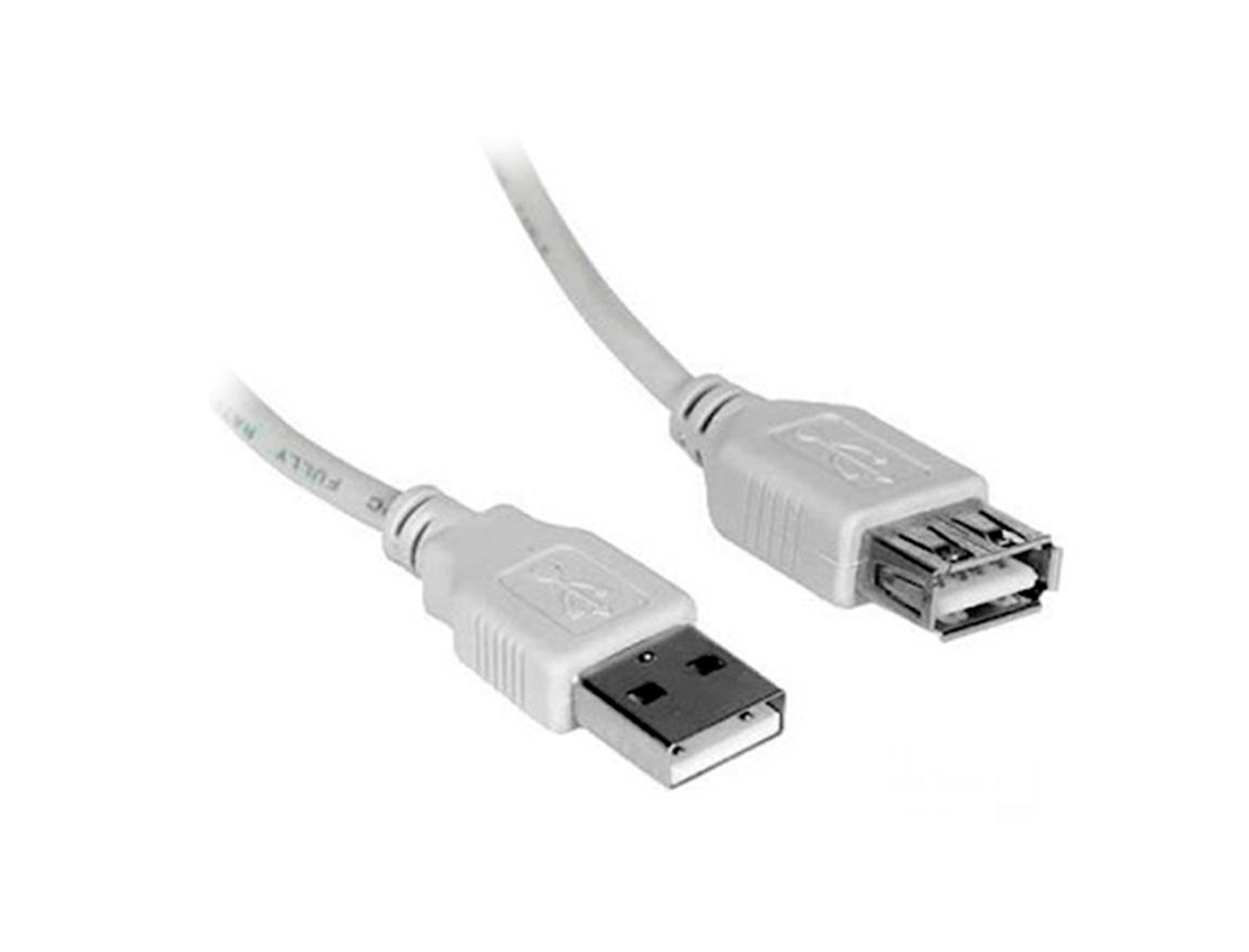 CABLE DE PUERTO USB HEMBRA -- A -- PUERTO USB MACHO, CABLE DE 2 MTROS  (16U2AE06Z)