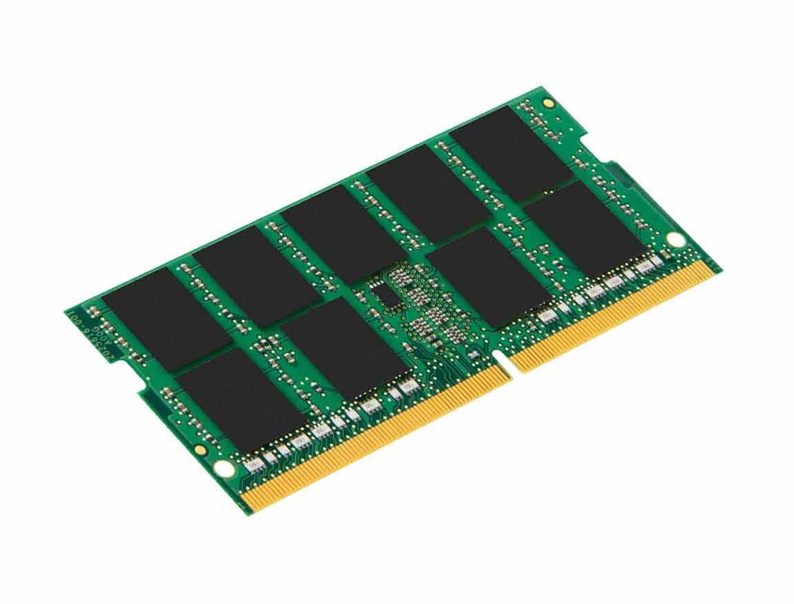 MEMORIA PARA LAPTOP SODIMM KINGSTON DDR4 8GB, FRECUENCIA 3200 MHZ (KCP432SS8/8)