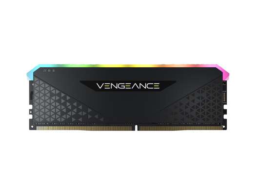 MEM. RAM CORSAIR VENGEANCE RS DDR4 8GB/3200 ( CMG8GX4M1E3200C16 ) LED- RGB / BLACK
