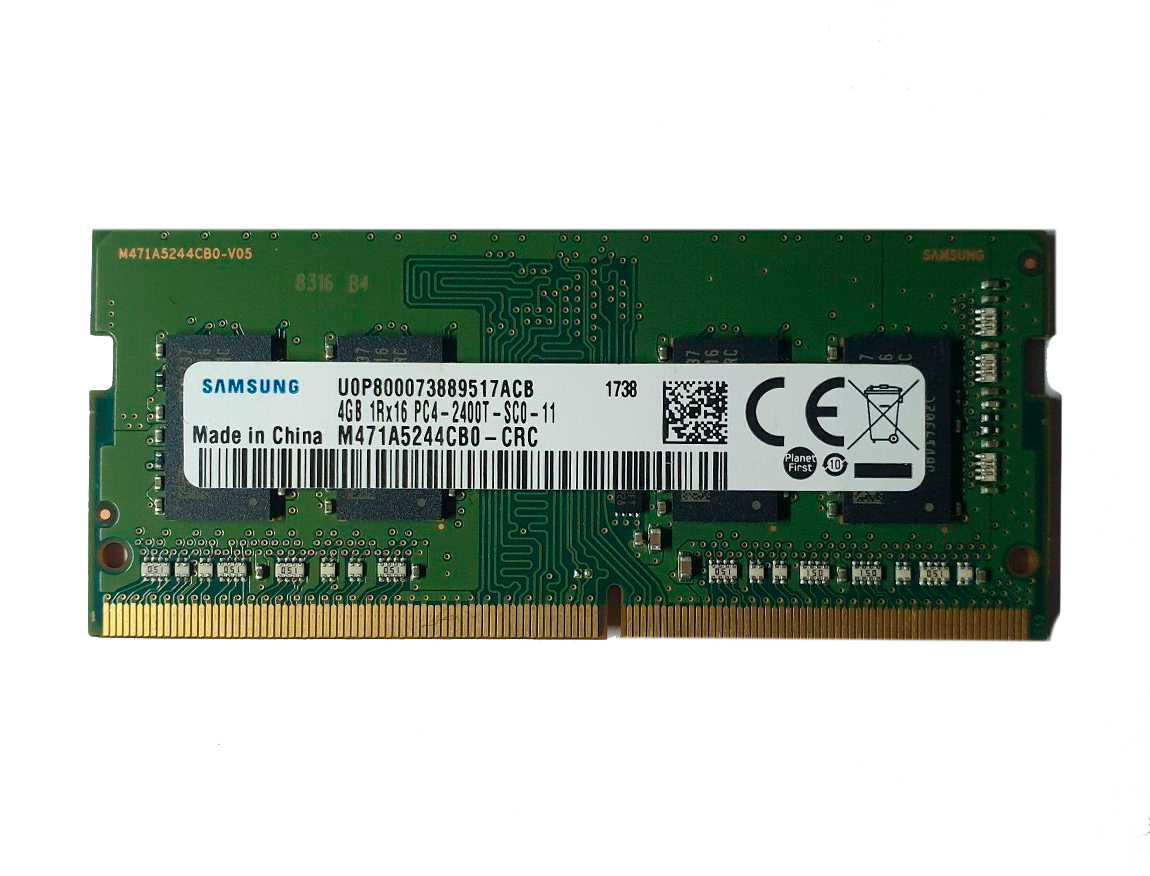 MEM. SODIMM SAMSUNG DDR4 4GB 2400 M471A5244CB0 CRC
