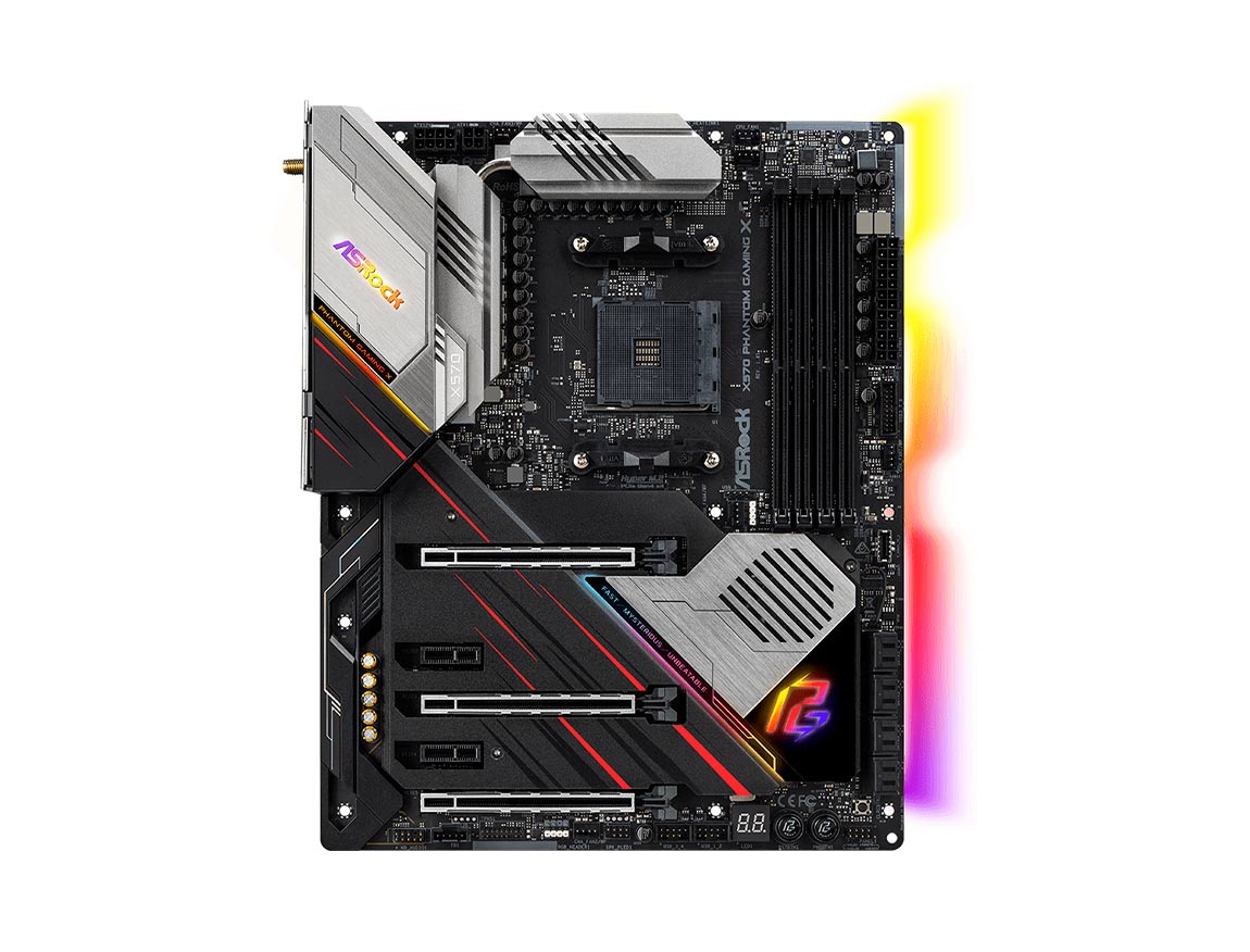 MB ASROCK X570 PHANTOM GAMING X ( 90-MXBAN0-A0UAYZ ) AM4 | LED -RGB