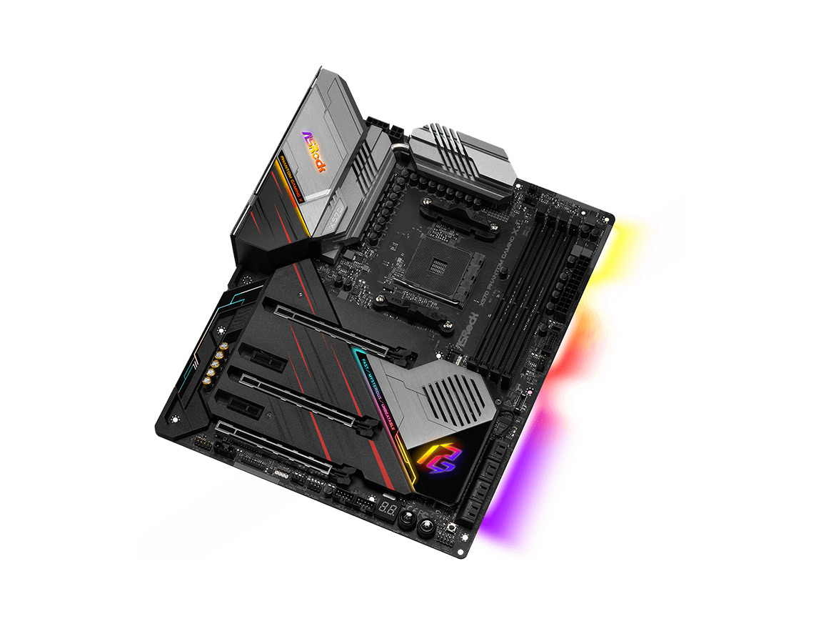 MB ASROCK X570 PHANTOM GAMING X ( 90-MXBAN0-A0UAYZ ) AM4 | LED -RGB