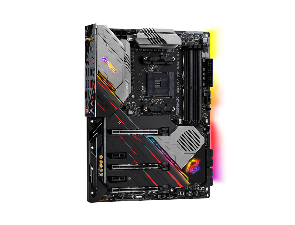 MB ASROCK X570 PHANTOM GAMING X ( 90-MXBAN0-A0UAYZ ) AM4 | LED -RGB