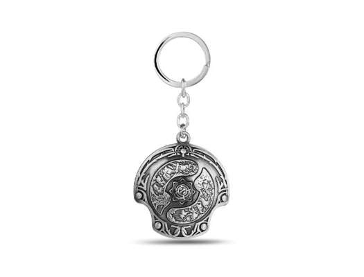 Llavero Dota Champion Shield, Bronze Quemado, Forma De Escudo, 2 Mod (champion Shield Silver)