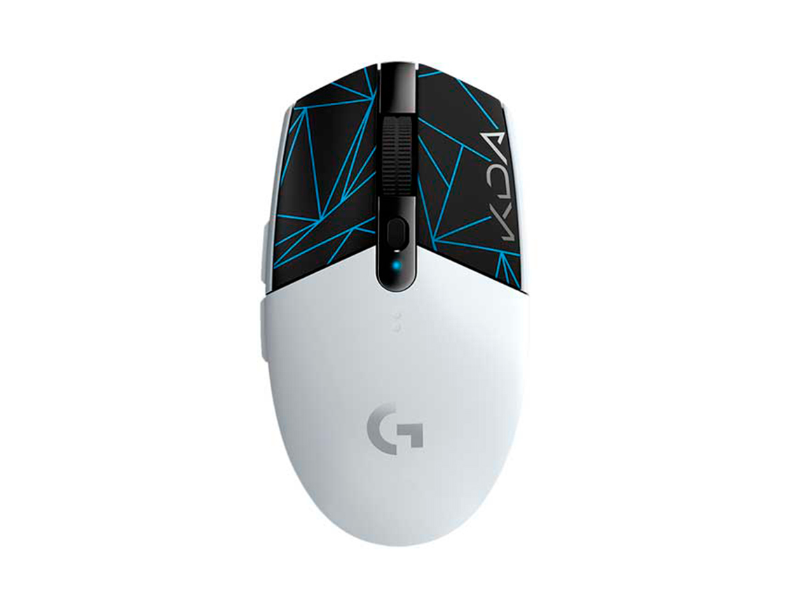 MOUSE INALAMBRICO LOGITECH LIGHTSPEED G305 K/DA GAMING, HASTA 12.000 DPI, CON RECEPTOR USB, DISEÑO ERGONOMICO, 2 BOTONES, WHITE / BLUE (910-006052)