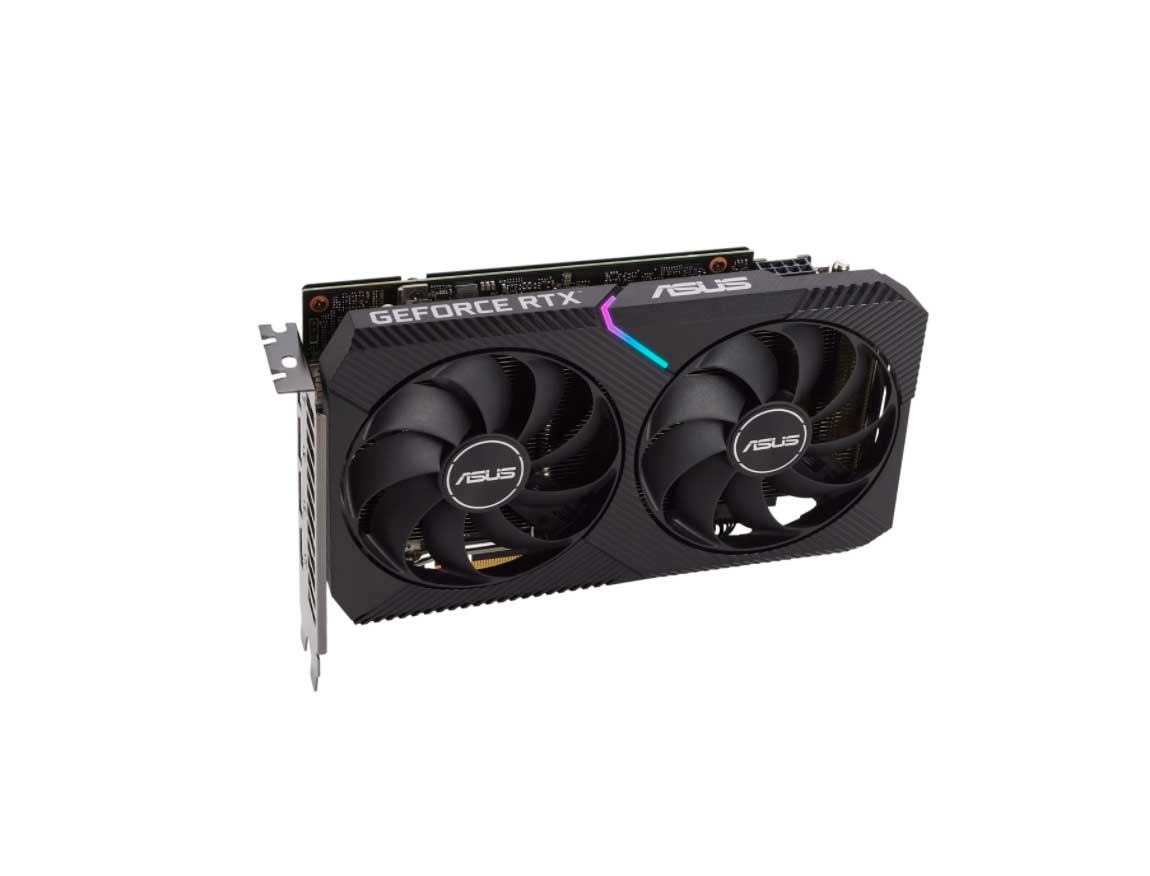 TARJ. VIDEO ASUS GEFORCE RTX 3060 12GB GDDR6 ( DUAL-RTX3060-O12G-V2 ) DUAL OC | HDMI -